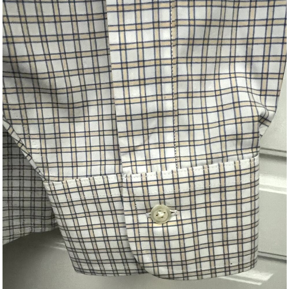 Brooks Bros. Plaid Button Up Shirt Traditional Size 16 1/2-35 Supima Cotton NWOT - Picture 5 of 8